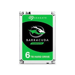 Seagate Disco Duro Interno HDD Barracuda ST6000DM003 6TB 3.5 SATA III