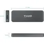 Tooq Caja Externa SSD M.2 SATA TQE-2281G USB 3.0 Aluminio Gris Sin Tornillos para Discos NGFF B-Key hasta 1TB
