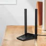 TP-Link Archer T4U Plus Adaptador WiFi USB 3.0 AC1300 Dual Band con Antenas de Alta Ganancia 5 dBi para PC, MU-MIMO, Negro