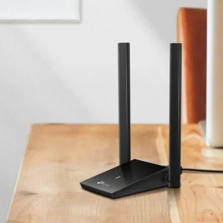 TP-Link ARCHER T4U Plus Adaptador WiFi USB 3.0 AC1300 (867+400 Mbps) Doble Banda 2.4/5 GHz con 2 Antenas Externas de 5 dBi Ajustables para Windows/Mac
