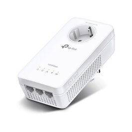 TP-Link TL-WPA8631P Kit Powerline Wi-Fi AC1200 Gigabit con Enchufe Integrado Blanco