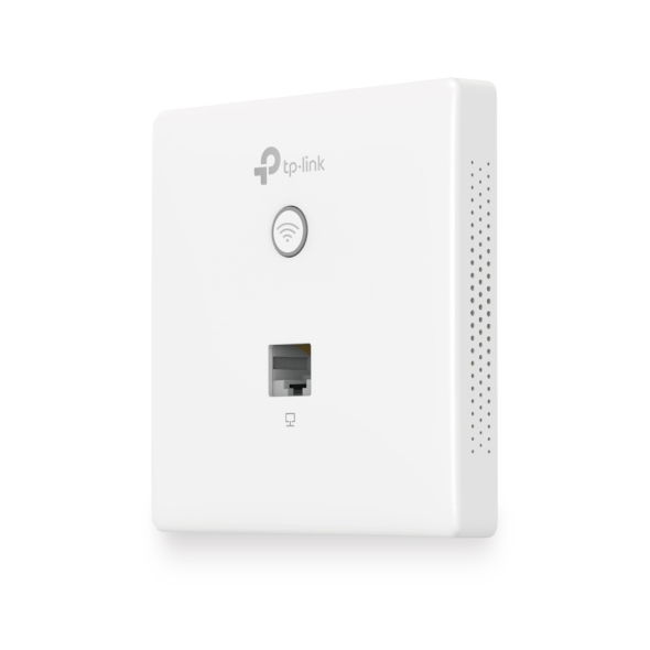 TP-Link EAP230-Wall Punto de Acceso Inalámbrico de Pared Gigabit AC1200 MU-MIMO, Dual Band, Integrado en SDN Omada, 2 Puertos Ethernet, PoE