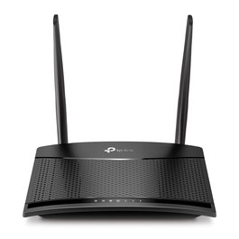 TP-LINK TL-MR100 Router Inalámbrico 4G LTE, 300 Mbps, 2.4 GHz, 2 Antenas, WiFi 802.11b/g/n