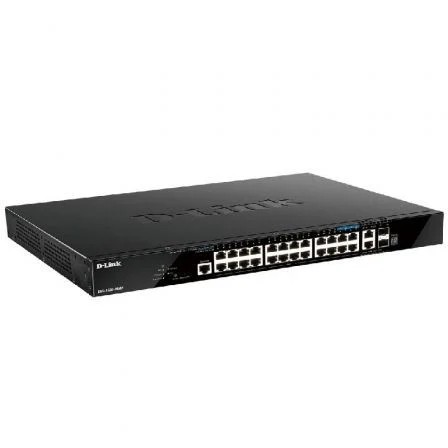 Switch Gestionable D-Link DGS-1520-28MP 28 Puertos/ RJ-45 10/100/1000/ SFP/ PoE Switch Gestionable D-Link DGS-1520-28MP 28 Puertos/ RJ-45 10/100/1000/ SFP/ PoE