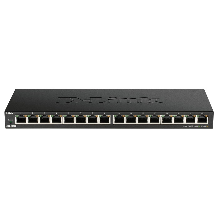D-Link DGS-1016S Switch de 16 Puertos Gigabit Ethernet No Administrado D-Link DGS-1016S Switch de 16 Puertos Gigabit Ethernet No Administrado