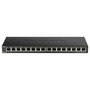 D-Link DGS-1016S Switch de 16 Puertos Gigabit Ethernet No Administrado
