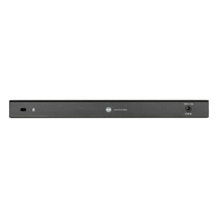 D-Link DGS-1016S Switch de 16 Puertos Gigabit Ethernet Negro