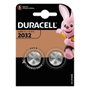 Duracell Pack de 2 Pilas de Botón Litio CR2032 3V