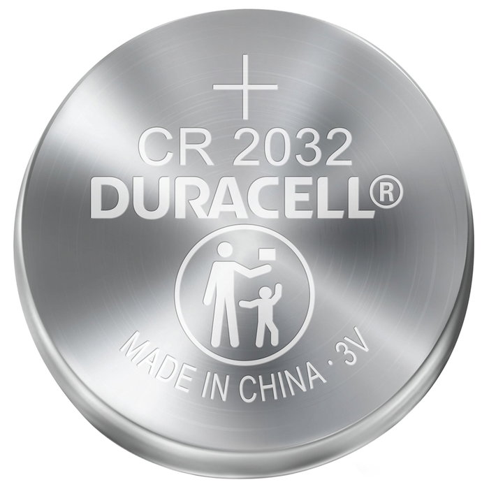 Duracell Pack de 2 Pilas de Botón Litio CR2032 3V