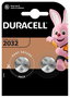 Duracell Pack de 2 Pilas de Botón Litio CR2032 3V