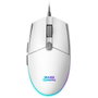 Mars Gaming MMGW Ratón Gaming Blanco 3200 DPI