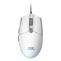 Mars Gaming MMGW Ratón Gaming Blanco 3200 DPI