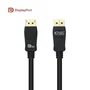 Nano Cable Cable DisplayPort 1.4 8K, 2m, Negro, Compatible con HDR y HBR3, Ref. 10.15.2502