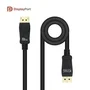 Nano Cable Cable DisplayPort 1.4 8K, 2m, Negro, Compatible con HDR y HBR3, Ref. 10.15.2502