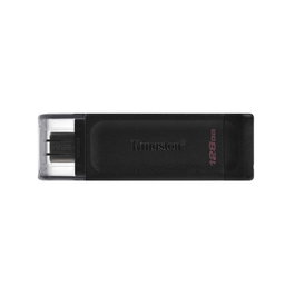 Kingston DataTraveler 70 128 GB USB-C Negro
