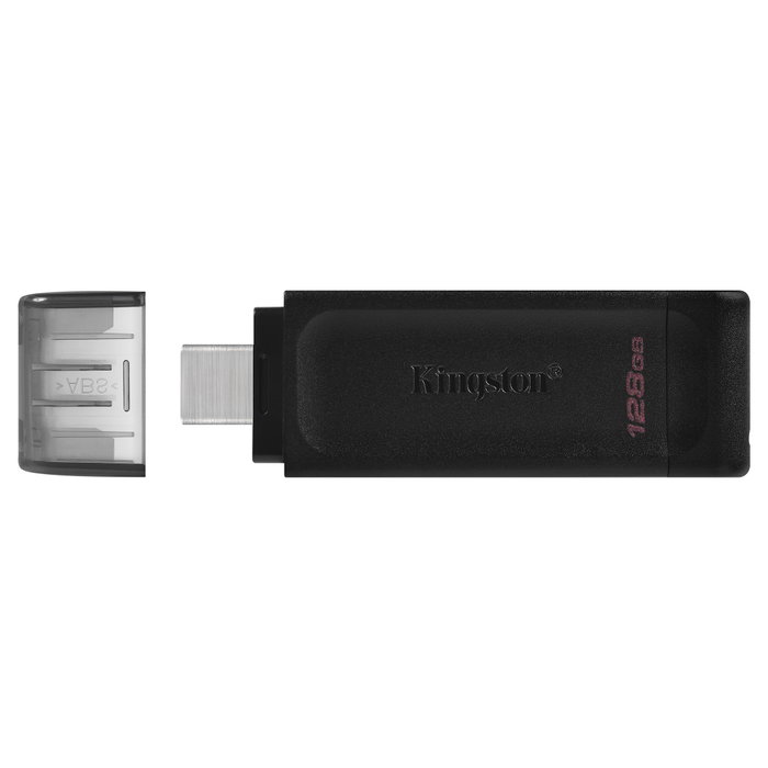 Kingston DataTraveler 70 128 GB USB-C Negro