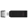 Kingston DataTraveler 70 128 GB USB-C Negro
