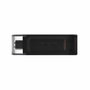 Kingston DataTraveler 70 128 GB USB-C Negro