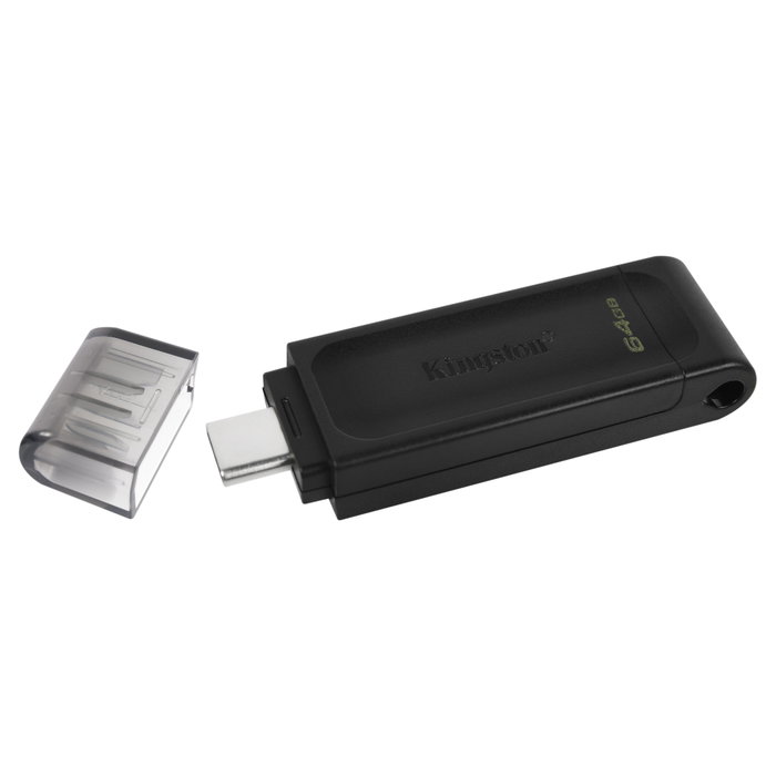 Kingston DataTraveler 70 64 GB USB-C 3.2 Gen 1 Negro