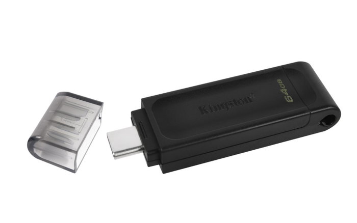 Kingston DataTraveler 70 64 GB USB-C 3.2 Gen 1 Negro