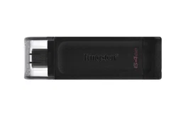 Kingston DataTraveler 70 64 GB USB-C 3.2 Gen 1 Negro