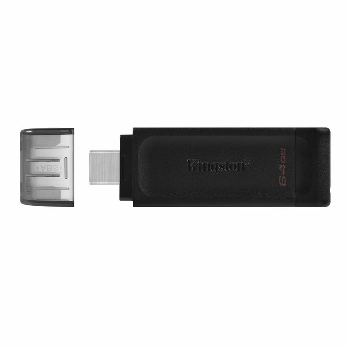 Kingston DataTraveler 70 64 GB USB-C 3.2 Gen 1 Negro