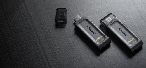 Kingston DataTraveler 70 64 GB USB-C 3.2 Gen 1 Negro