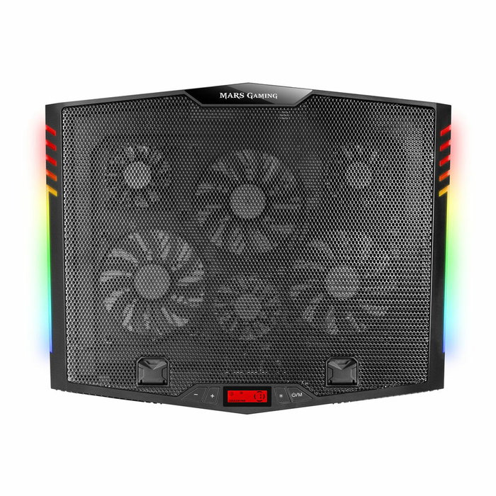 Mars Gaming MNBC5 Base de Refrigeración XL con Iluminación ARGB para Portátiles hasta 17.3 inch Mars Gaming MNBC5 Base de Refrigeración XL con Iluminación ARGB para Portátiles hasta 17.3 inch