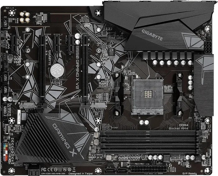 Gigabyte B550 Gaming X V2 ATX con Zócalo AM4 y DDR4