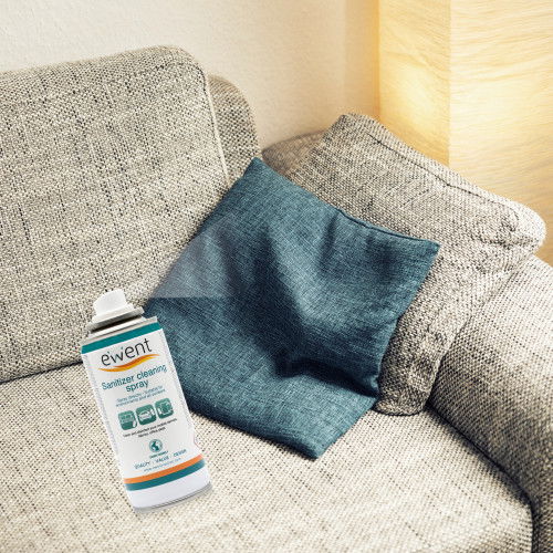 Ewent EW5676 Spray Desinfectante para Móviles, Mascarillas, Superficies, Etc. 400ml Ewent EW5676 Spray Desinfectante para Móviles, Mascarillas, Superficies, Etc. 400ml