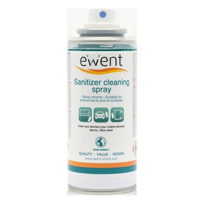 Ewent Spray Desinfectante para Móviles, Mascarillas y Superficies 400ml Ewent Spray Desinfectante para Móviles, Mascarillas y Superficies 400ml