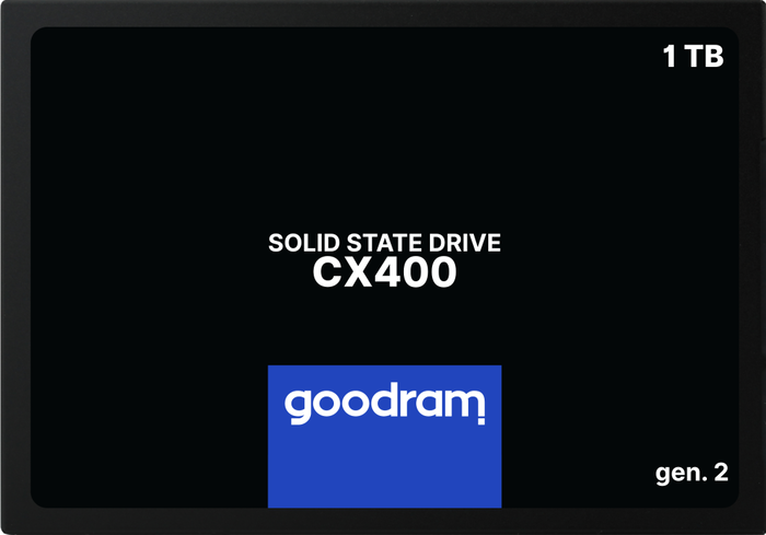Goodram CX400 Gen2 SSD 1 TB 2,5 pulgadas SATA III Goodram CX400 Gen2 SSD 1 TB 2,5 pulgadas SATA III