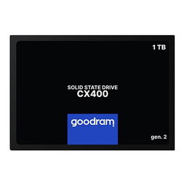 Goodram SSD CX400 1TB SATA III 2.5", Disco Duro Sólido Interno, 550 MB/s Lectura, 500 MB/s Escritura, 3D TLC NAND