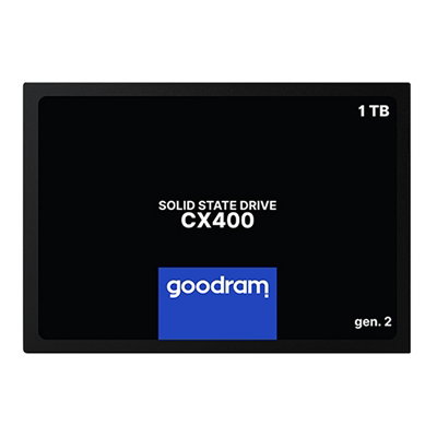 Goodram CX400 Disco SSD 1TB 2.5" SATA-600 3D Nand 7mm Goodram CX400 Disco SSD 1TB 2.5" SATA-600 3D Nand 7mm