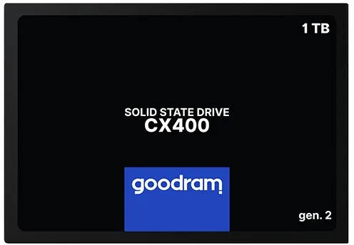 Goodram CX400 Gen2 SSD 1 TB 2,5 pulgadas SATA III Goodram CX400 Gen2 SSD 1 TB 2,5 pulgadas SATA III
