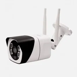 Approx APPIP400HDPRO - Cámara de Seguridad IP WiFi Exterior e Interior Full HD 1080P 2MP, Bullet, Visión Nocturna 10m, IP66, 2 Antenas, Audio Bidireccional, MicroSD 128GB