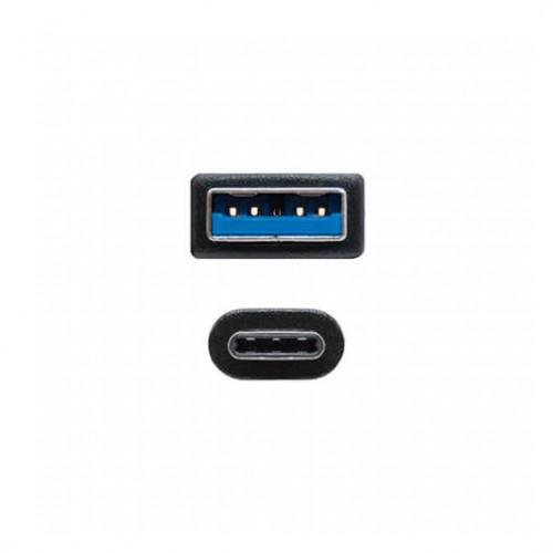 Nanocable Cable USB-C a USB-A 3.1 Gen2 10Gbps 1,5 m Negro Nanocable Cable USB-C a USB-A 3.1 Gen2 10Gbps 1,5 m Negro