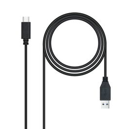 NANO CABLE Cable USB 3.1 Gen2 10Gbps A/M - C/M 1.5m Negro