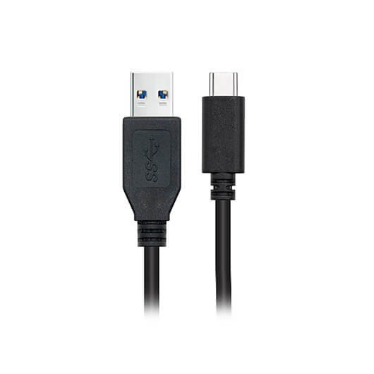 Nanocable Cable USB 3.1 Gen2 10Gbps 3A USB-C a USB-A, 0,5 m, Negro Nanocable Cable USB 3.1 Gen2 10Gbps 3A USB-C a USB-A, 0,5 m, Negro