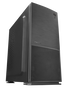 Tacens Imperator II Semitorre Negro con Acabado de Aluminio