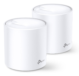 TP-Link Deco X20 (2-pack) Doble banda (2,4 GHz / 5 GHz) Wi-Fi 5 (802.11ac) Blanco Sistema de Malla