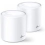 TP-Link Deco X20 Sistema Wi-Fi 6 Mesh AX1800 de Doble Banda, 1800 Mbps, Cobertura para Toda la Casa, Pack de 2 Unidades