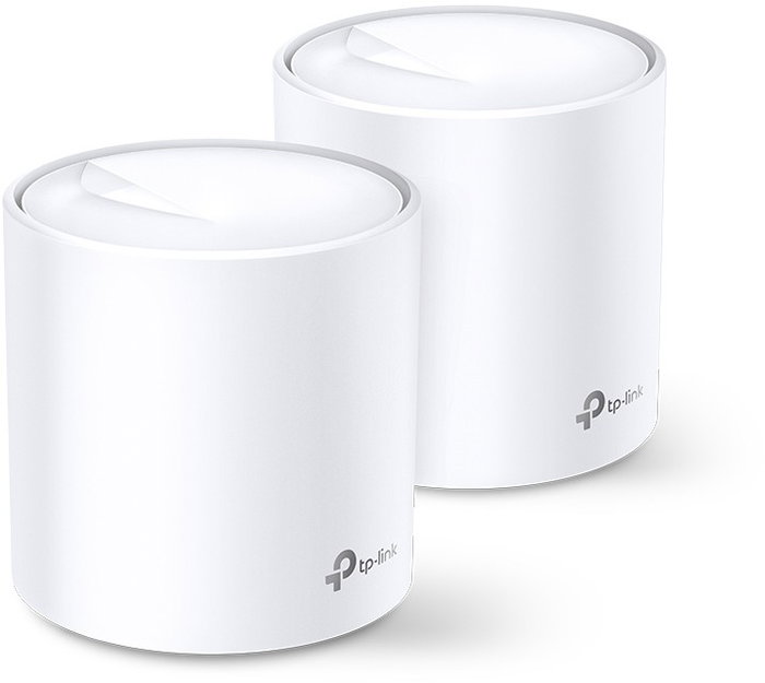 TP-Link Deco X20 AX1800 Sistema de Malla Wi-Fi 6, Pack de 2, Blanco
