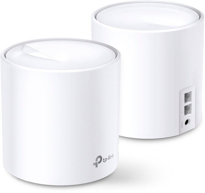 TP-Link Deco X20 AX1800 Sistema de Malla Wi-Fi 6, Pack de 2, Blanco