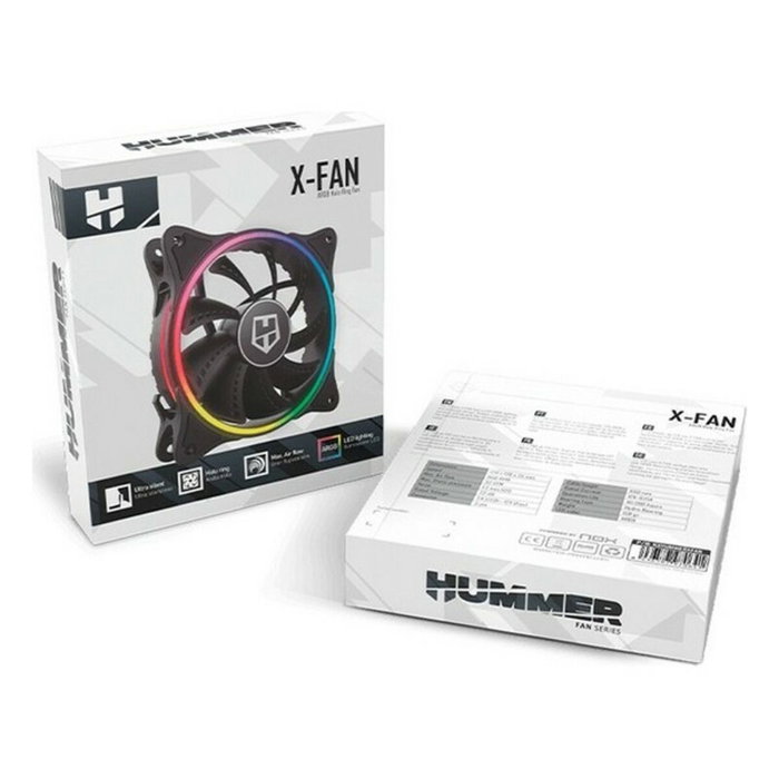 Nox Hummer X-FAN ARGB 120mm Negro