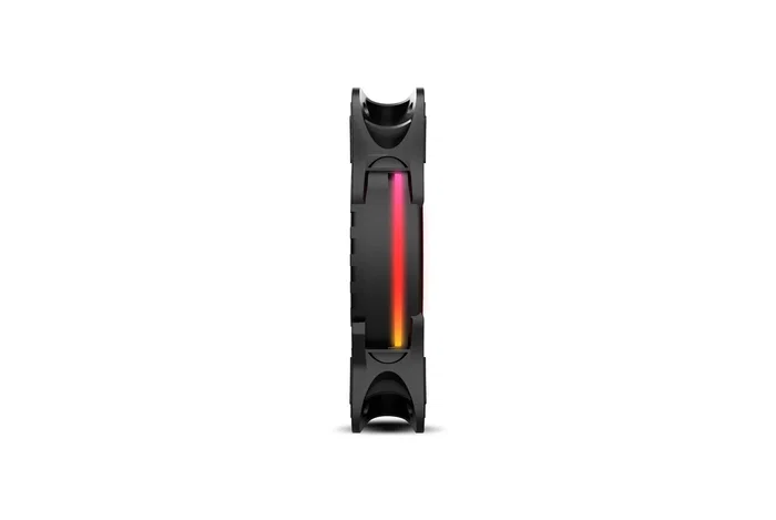 Nox Hummer X-Fan Ventilador para Caja de PC 12 cm 120mm Negro con Iluminación LED ARGB Halo Ring, 1100 RPM, 22 dB, 32 CFM, 1.2 mmH2O