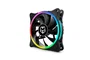 Nox Hummer X-Fan Ventilador para Caja de PC 12 cm 120mm Negro con Iluminación LED ARGB Halo Ring, 1100 RPM, 22 dB, 32 CFM, 1.2 mmH2O