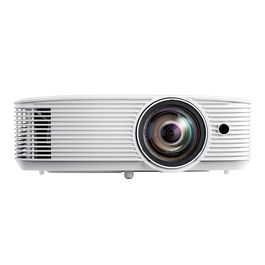 Optoma X309St - Proyector DLP XGA (1024x768) Tiro Corto, 3700 Lúmenes, 25.000:1 Contraste, Altavoz 10W, HDMI, Ideal para Aulas y Salas de Reuniones