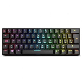 Krom Kluster Teclado Gaming Mecánico 60% RGB Bluetooth/USB