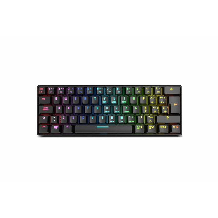 Krom Kluster Teclado Gaming Mecánico 60% RGB Bluetooth/USB Krom Kluster Teclado Gaming Mecánico 60% RGB Bluetooth/USB